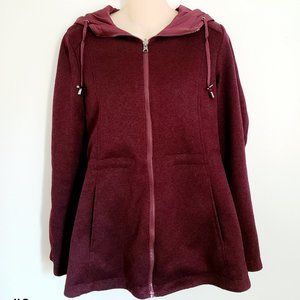 Burgundy Reversible Coat